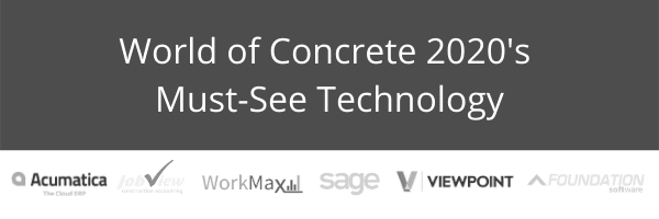 World of Concrete 2020 Must Seee Tech WorkMax TIME